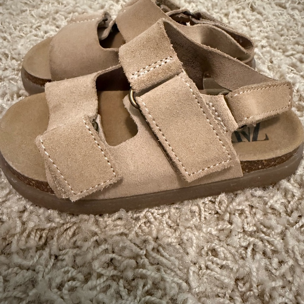 Zara Kids Tan Sandals